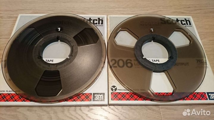 Катушки Scotch 177, 206 (27см) пластик 2шт