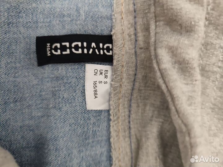 Джинсовая рубашка H&M divided