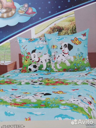 Детское постельное белье 1.5 ткань ренфорсе