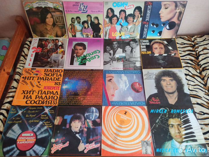 Виниловые пластинки импортные, демократы