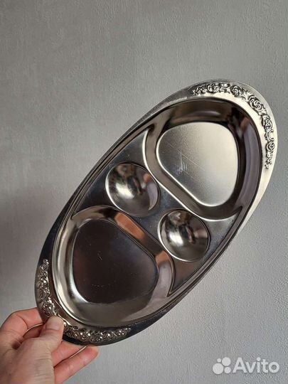 Менажница и пашотницы винтаж