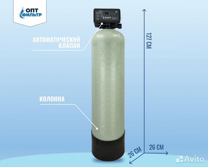 Фильтр для очистки воды из скважины, колодца