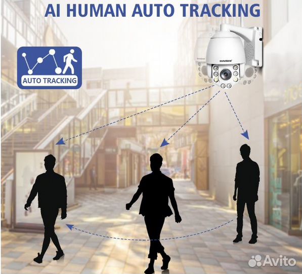 Видеокамера Boavision 8MP, 4G, 5X zoom, PTZ