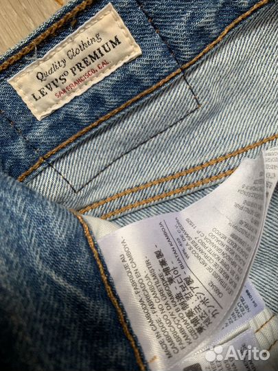 Levis 501 джинсы женские, W25 L28