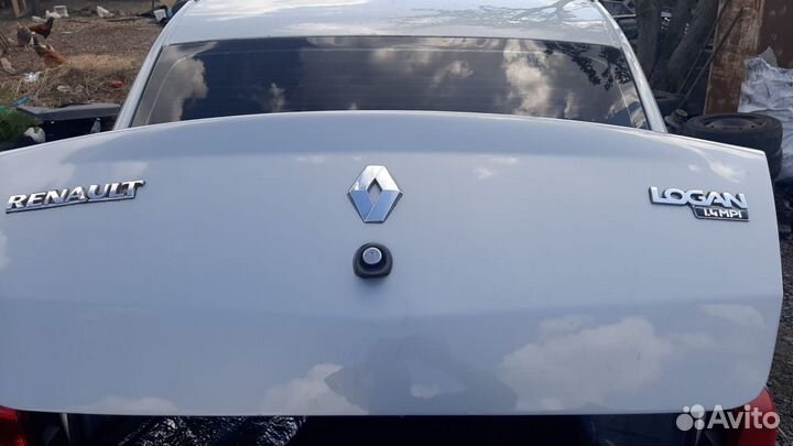 Крышка багажника renault logan фаза 1