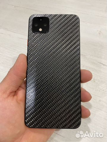 Задняя крышка карбон Pixel 4 XL