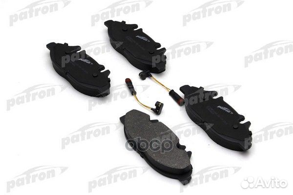 Колодки тормозные дисковые PBP1493 patron