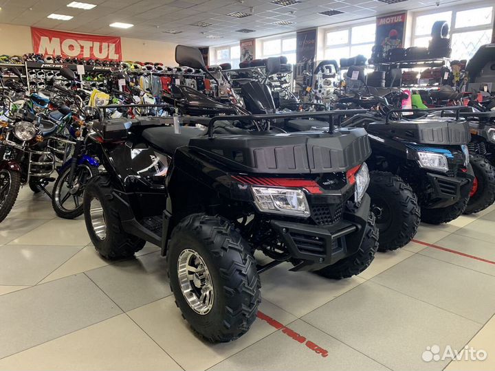 Квадроцикл Yacota Cabo 200 LD черно-красный