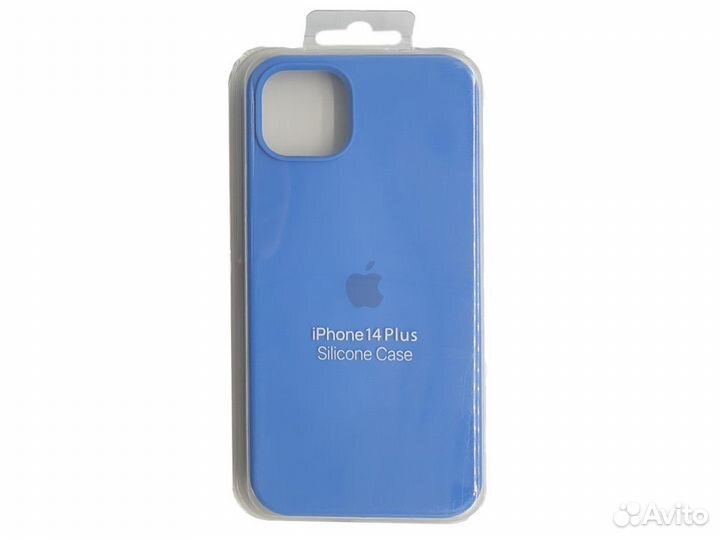 Чехол для Apple iPhone 14 Plus накладка (лазурный)