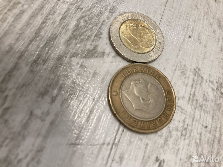 Монеты Турция договорная цена