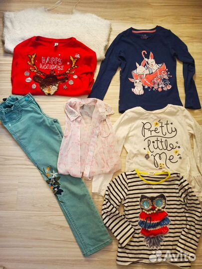 Одежда для девочки 116/128