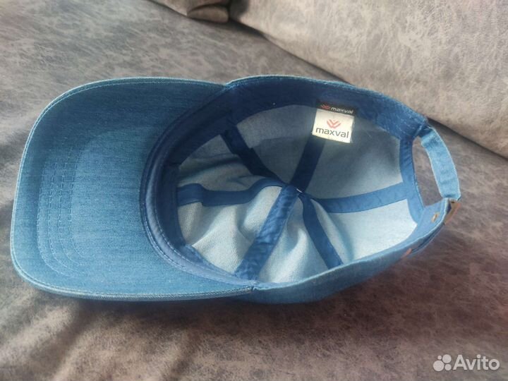 Бейсболка Maxval,джинсовая