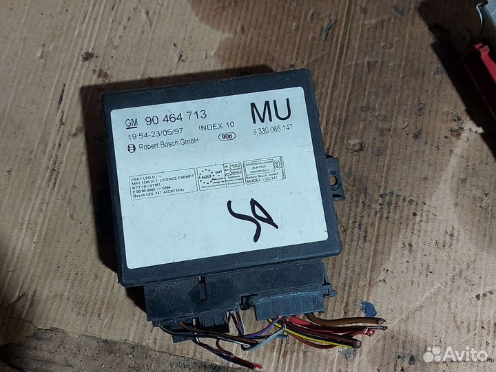 Блок комфорта для opel vectra b