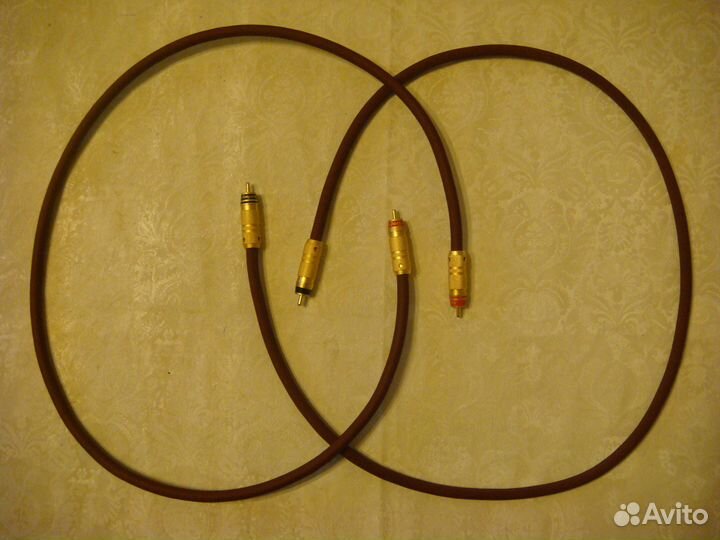 Аудио кабель AudioQuest Ruby RCA 1.0 м