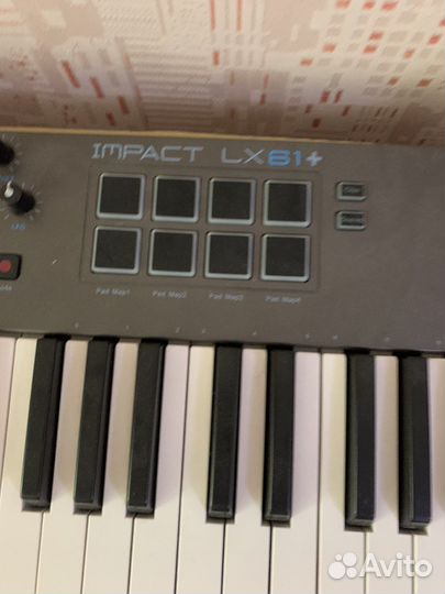 Nektar impact lx61+, миди клавиатура