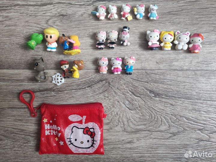 Hello kitty игрушки разных коллекций