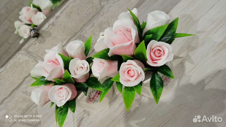 Букет из мыла ручной работы