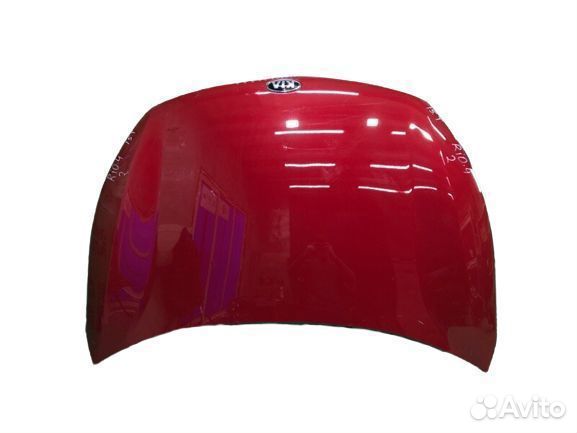 Капот киа рио KIA RIO 4 2017-2020 цвет красный R4R