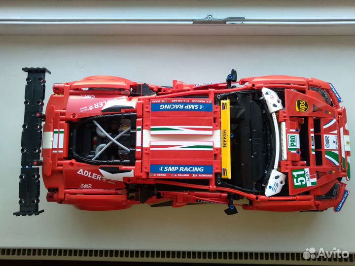 Lego Technic 42125 Ferrari 488 GTE 