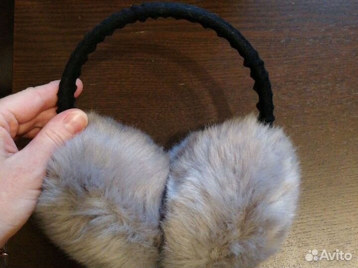 Детские меховые наушники