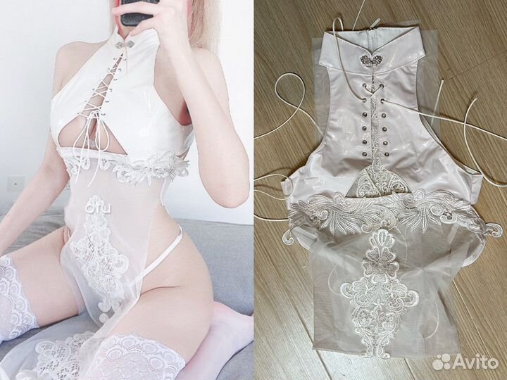 Ципао полупрозрачное новое