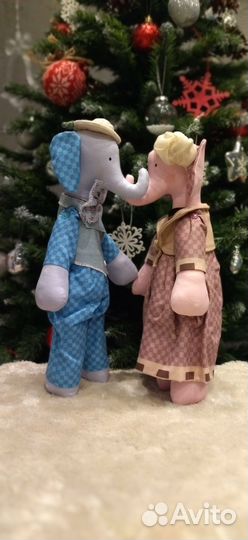 Слоники пара ручная работа