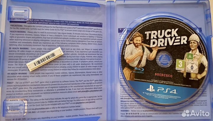 Игра ps4 truck Driver