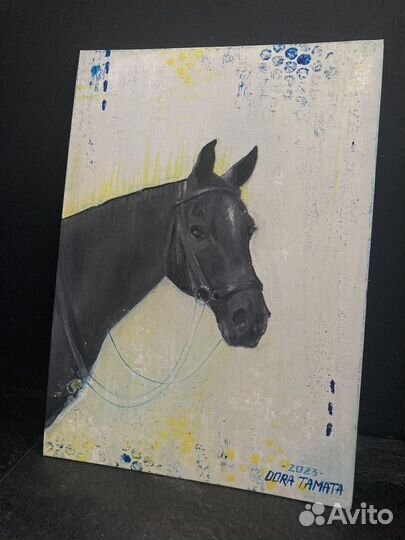 Интерьерная картина лошадь