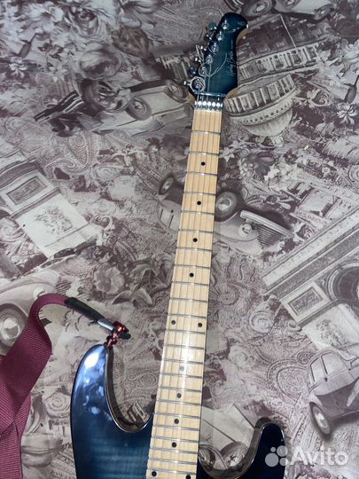 Гитара Harley Benton Fusion ii HH Blue