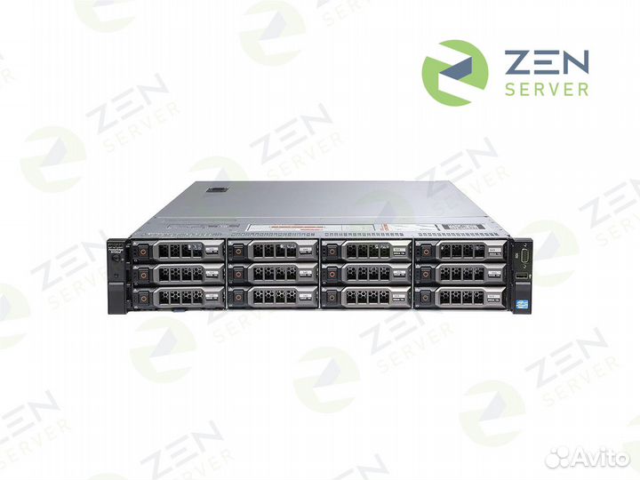 Dell R730xd Rx30 12LFF/2хE5-2650 v3/4х8Gb2133