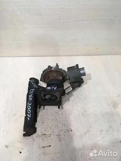 Коллектор с турбокомпрессором турбина Ауди А6 С6