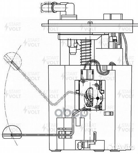 Модуль топливного насоса SFM2200 startvolt