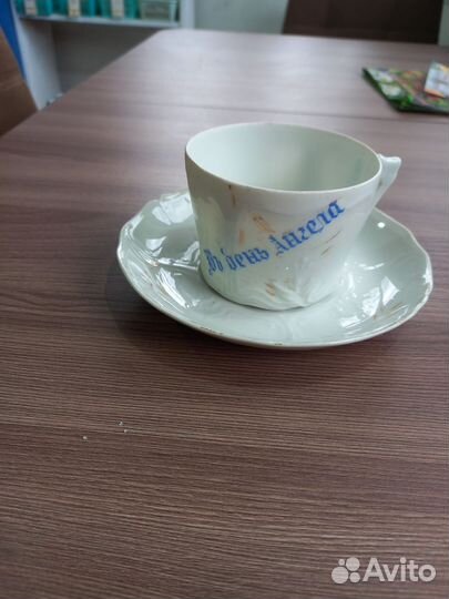 Чашка с блюдцем 