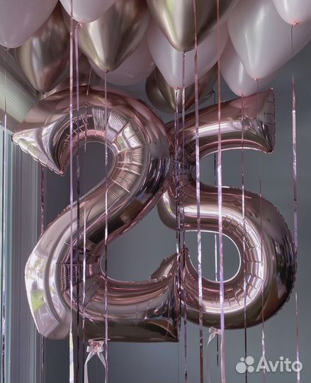 Воздушные шары для девушки