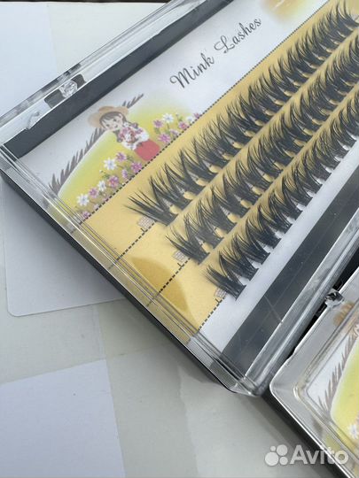 Ресницы пучки хвост фениса