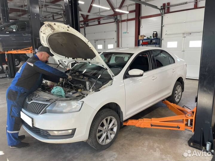 Ремонт двигателя автомобиля с гарантией