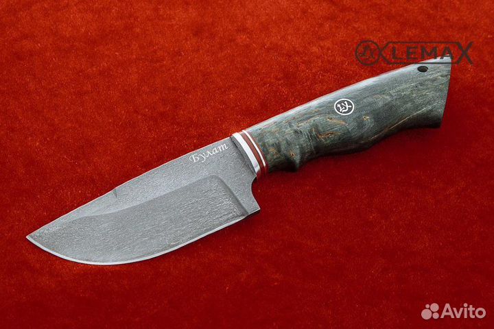 Нож охотничий Шкуросъёмный из булатной стали