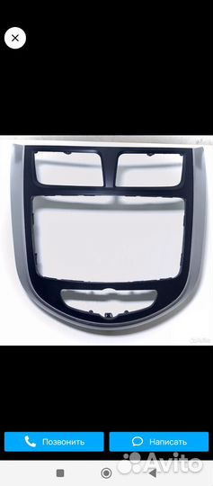 Штатная магнитола на hyundai solaris 1