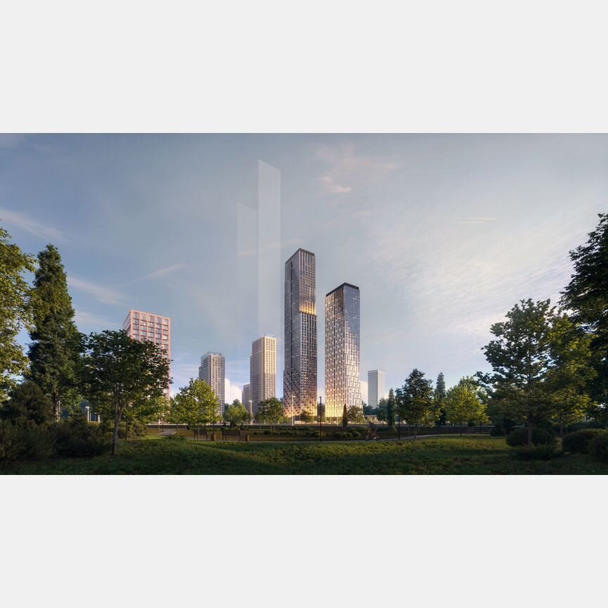 2-к. квартира, 47,1 м², 52/64 эт.