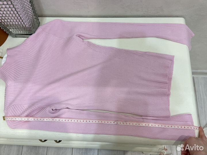 Водолазка розовая