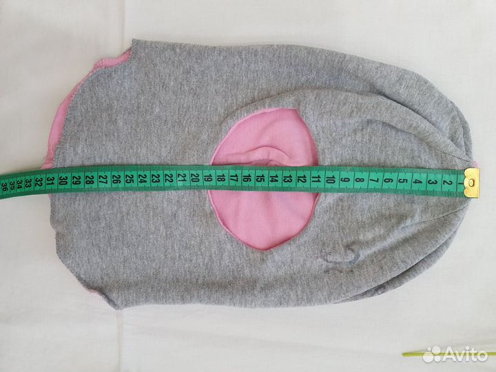 Шапка шлем осенняя Поляярик для девочки 46-48