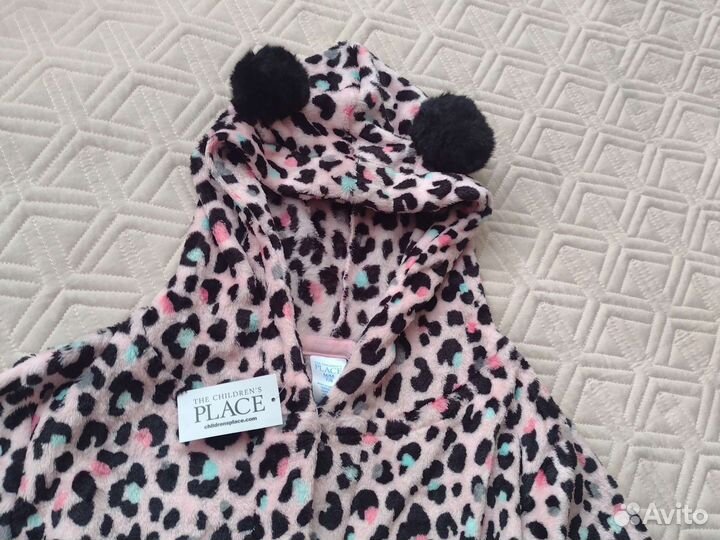 Новый махровый халат 128 Children's Place девочки