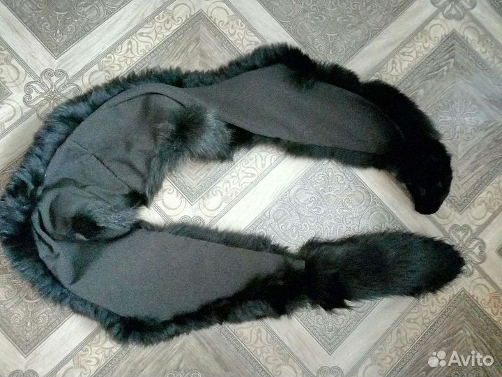 Мех песец воротник