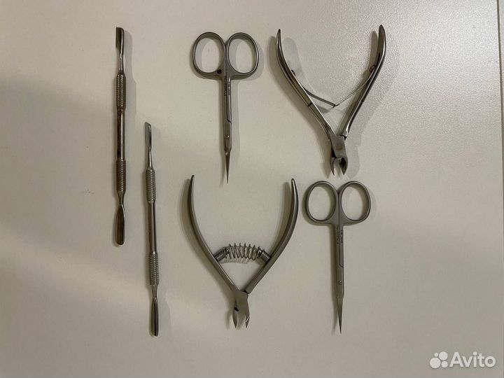 Набор инструментов для маникюра ножницы щипцы