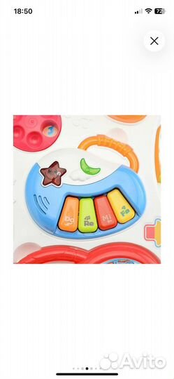 Музыкальные ходунки каталка для детей