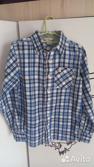 Рубашка для мальчика 128