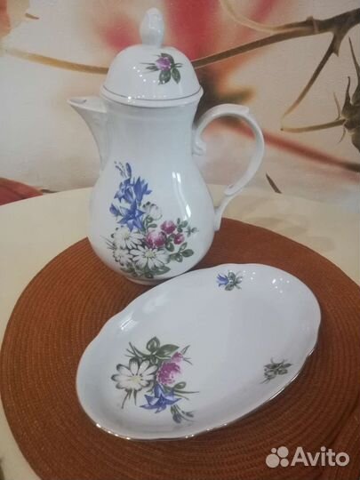 Винтажная фарфоровая посуда СССР, гдр
