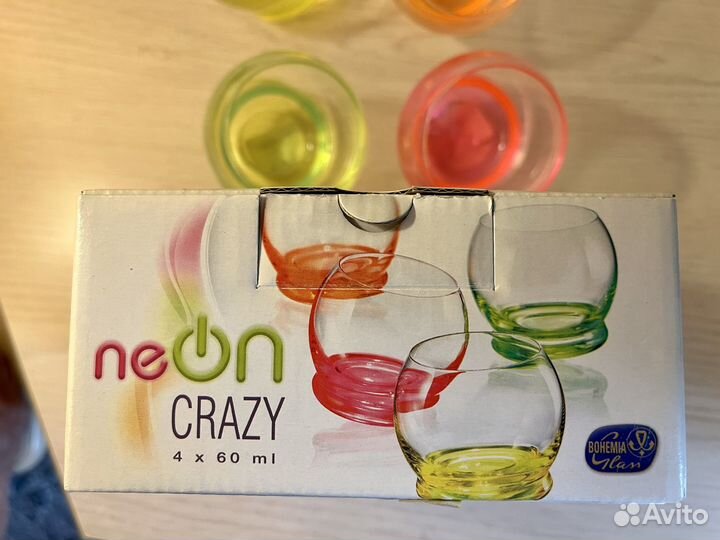 Рюмка стопки неваляшка богемия