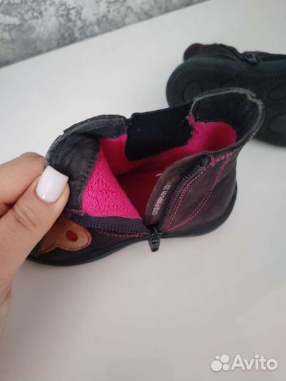 Ботинки детские мальчика и девочки 22р