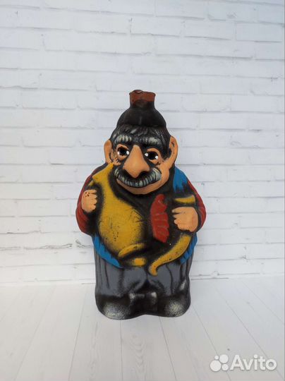 Штоф, графин, бутылка керамика, глиняная